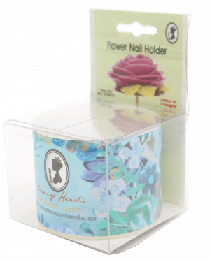 Plastic Flower Nail Holder - Blue